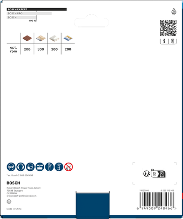 „Bosch EXPERT“ statybinių medžiagų skylių pjūklas 152 x 60 mm.